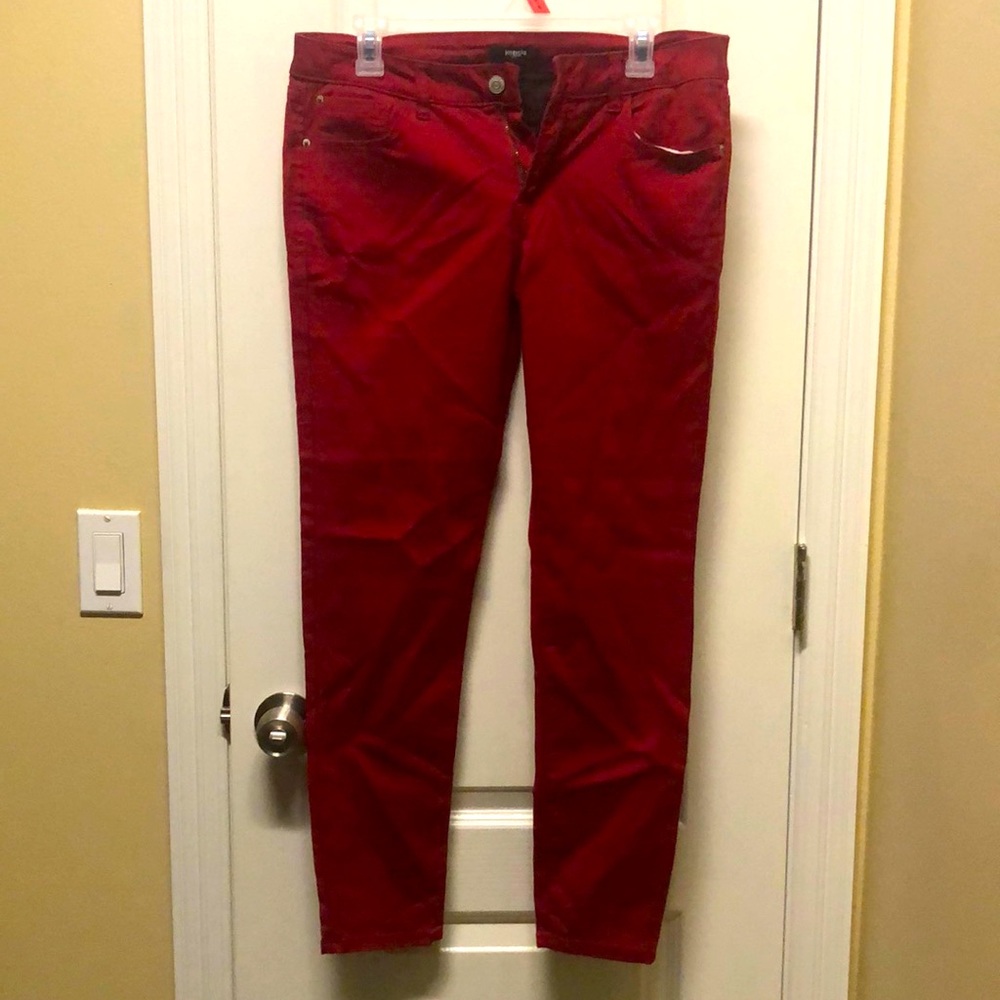 Red pants